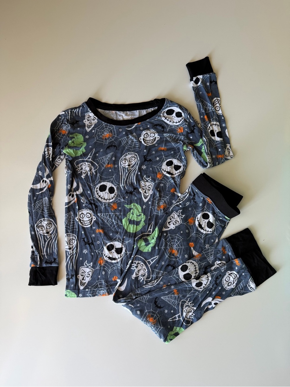 Little Sleepies Disney The Nightmare Before Christmas Two-Piece Pajama Set